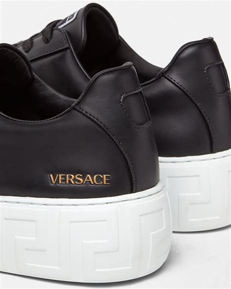 versace sneakers erkek|versace greca sneakers men.